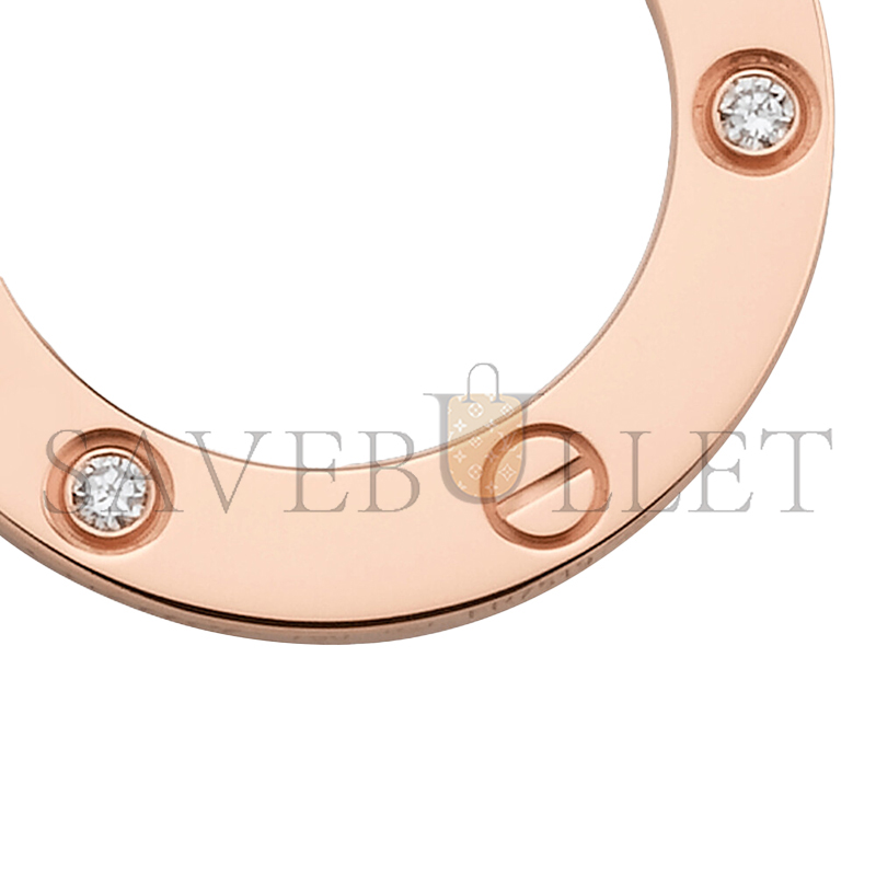 CARTIER LOVE PENDANT, 3 DIAMONDS B7014700